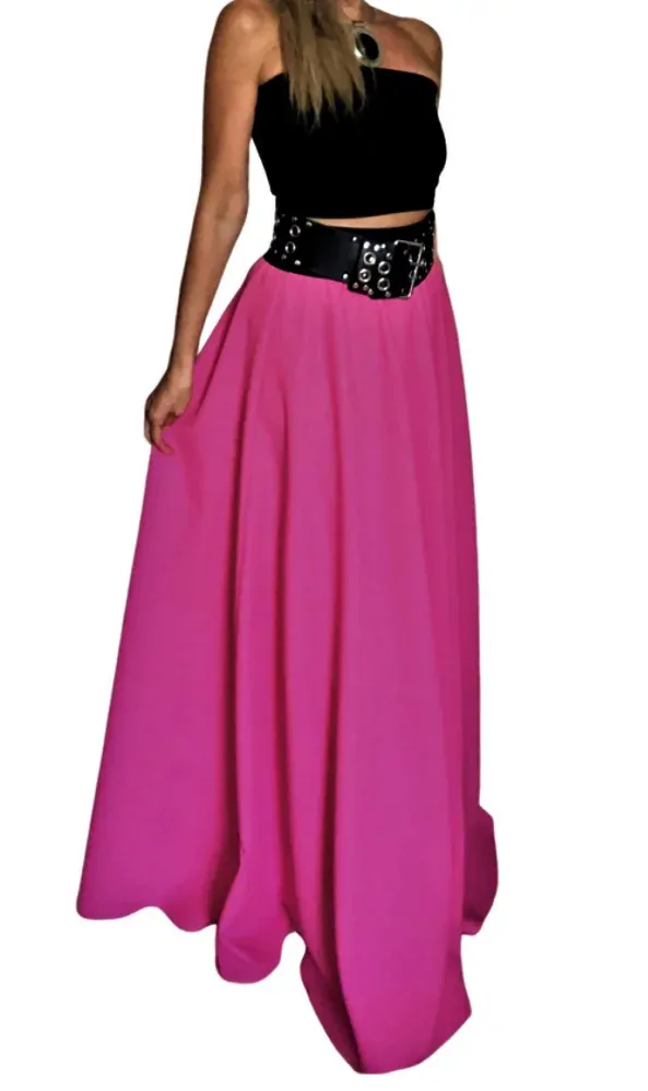 Dlouhá - maxi sukně - BOROS SK-L-PINK 01